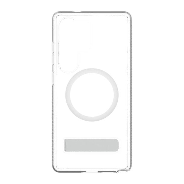 ZAGG Crystal Palace Snap MagSafe Compatible Case with Kickstand for Samsung S25 Ultra - Clear
