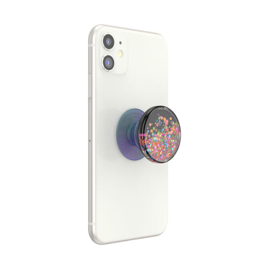 PopGrip Universal Grip (Gen2) Holder Tidepool Rave Confetti- Iridescent