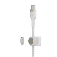 Thumbnail for Belkin Boost Charge Pro Flex USB-C to Lightning Cable (1m) - 20W Fast Charging, Ultra Durable, Magnetic Cable Management - White