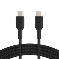 Thumbnail for Belkin BoostCharge USB-C to USB-C Braided 1M Cable - Black