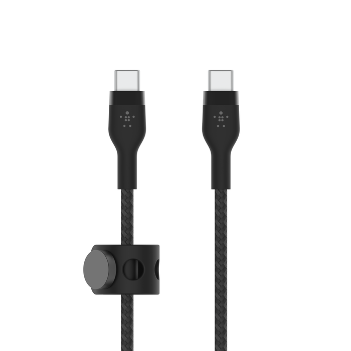 Belkin BoostCharge Pro Flex  USB-C to USB-C 60W Cable 1m Rugged - Black