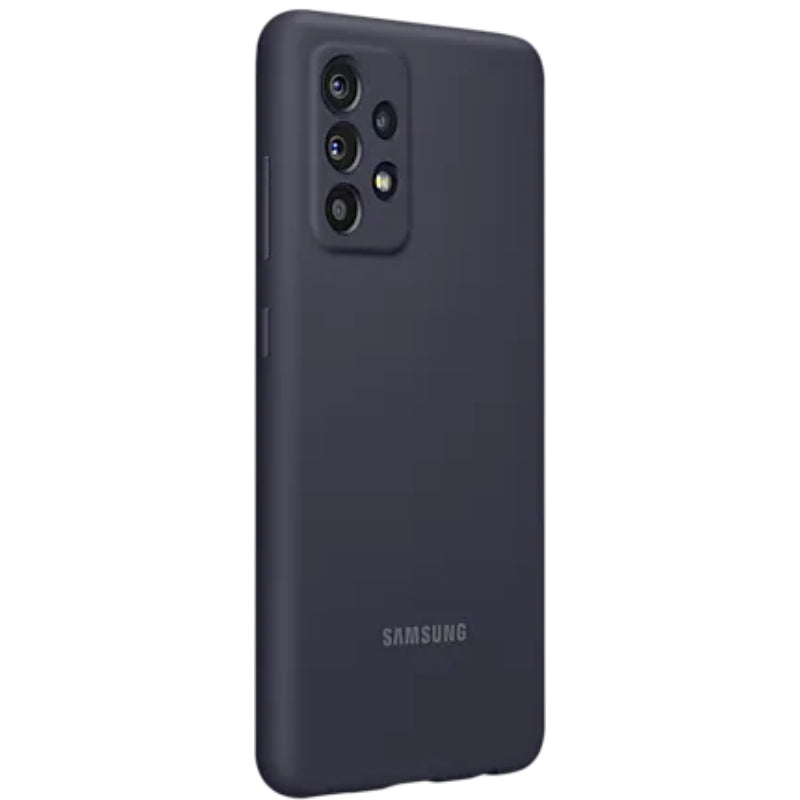 Samsung Galaxy A52/5G A52s 5G Silicone Cover Case - Black