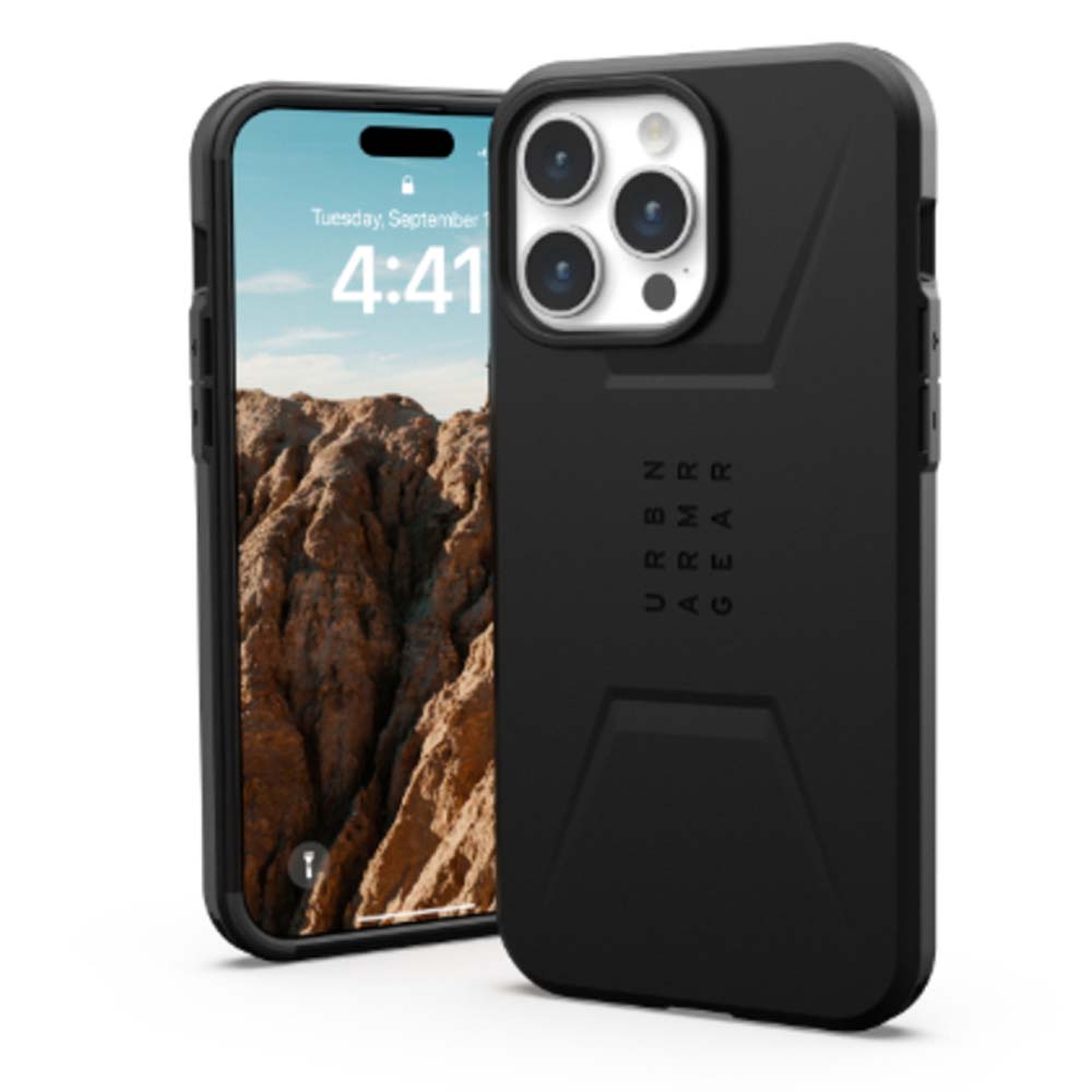 UAG Civilian Magsafe - iPhone 15 Pro - Black