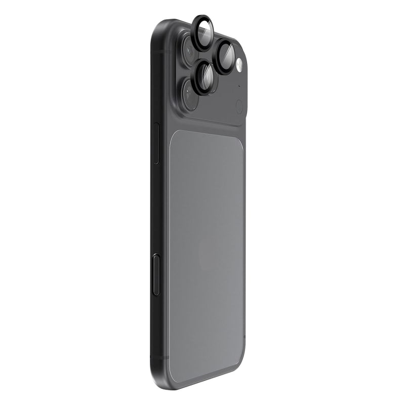 EFM Camera Lens Protection for iPhone 18 Pro and 6.9 Pro Max - Carbon
