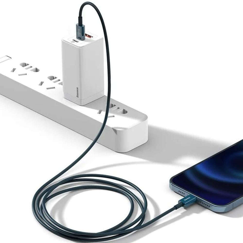 Baseus Superior Series Fast Charging Data Cable USB-A to Lightning 2M - Black