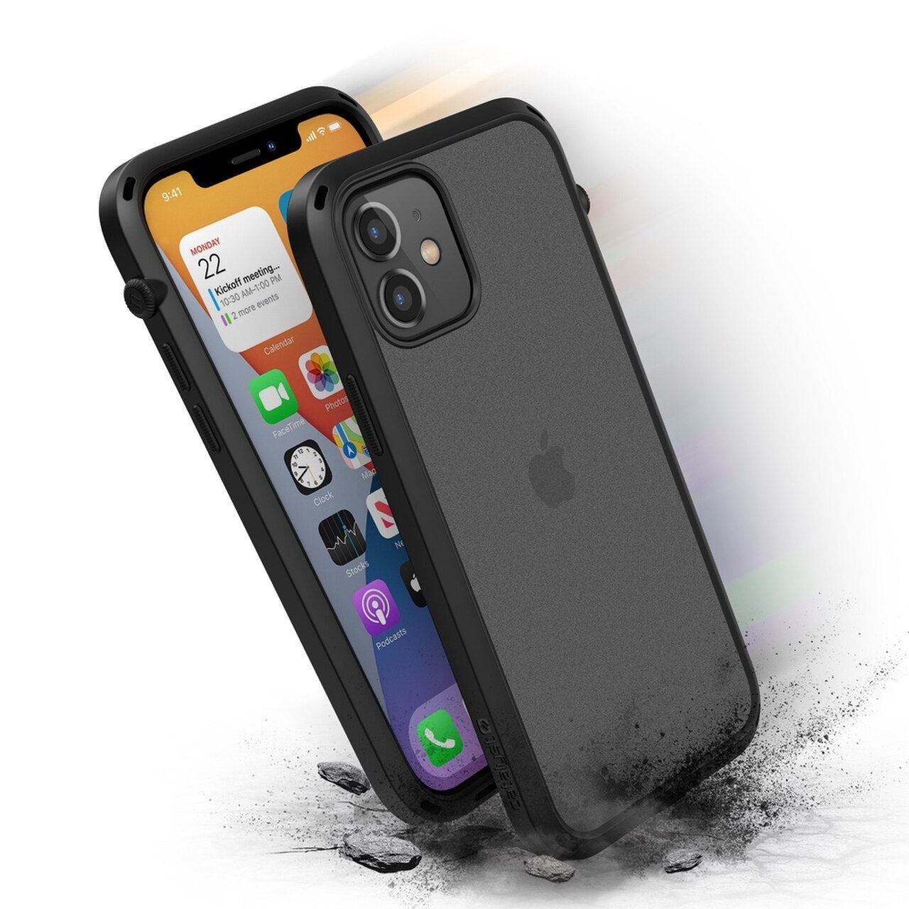 Catalyst Influence Impact Case for iPhone 12 / 12 Pro - Black