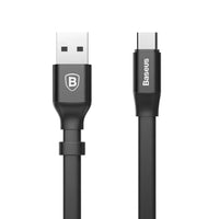 Thumbnail for Baseus 40W|5A USB-A to USB-C Cable 23CM Short Cable Cord - Black