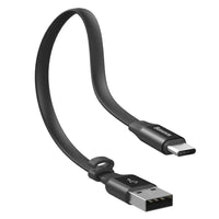 Thumbnail for Baseus 40W|5A USB-A to USB-C Cable 23CM Short Cable Cord - Black