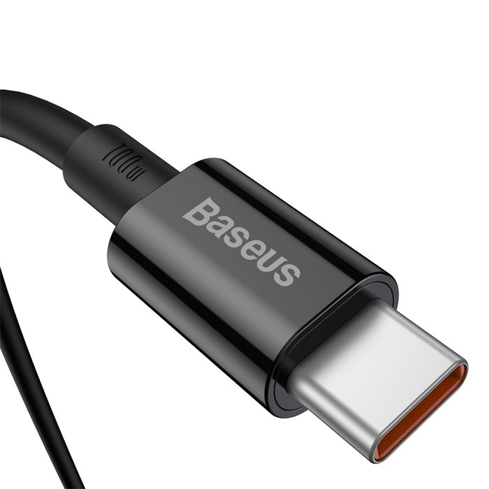 Baseus Superior Series Fast Charging Data Cable USB-C to USB-C 100W 1Meter - Black