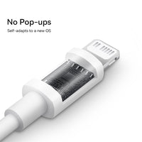 Thumbnail for Baseus ZJ Series Fast Charging Data Cable USB-C to Lightning PD 20W 1M-White