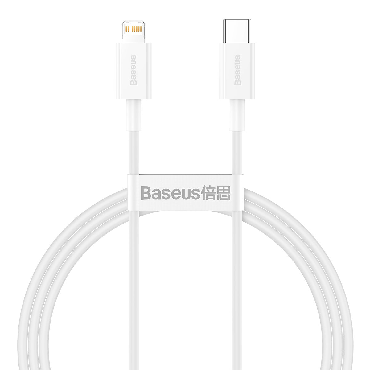 Baseus ZJ Series Fast Charging Data Cable USB-C to Lightning PD 20W 1M-White