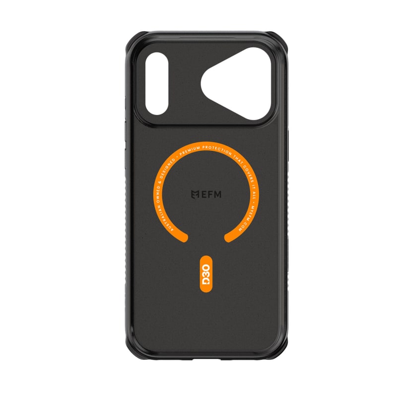 EFM Cayman Case with D3O Zero For iPhone 18 Pro - Black