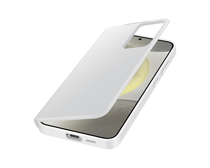 Samsung Smart View Wallet Case for Galaxy S24+ (S24 Plus) - White