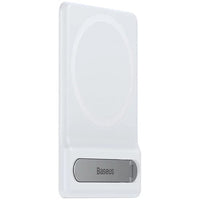 Thumbnail for Baseus Foldable Magnetic Bracket Swivel Stand Holder for Iphone Magsafe - White