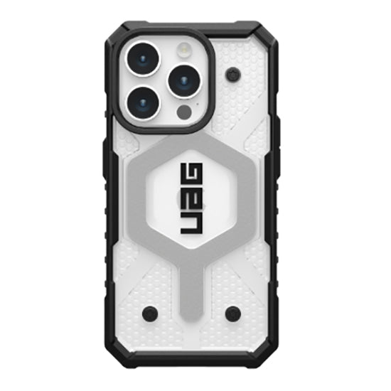 UAG Pathfinder Clear Magsafe Case for iPhone 15 Pro - Ice
