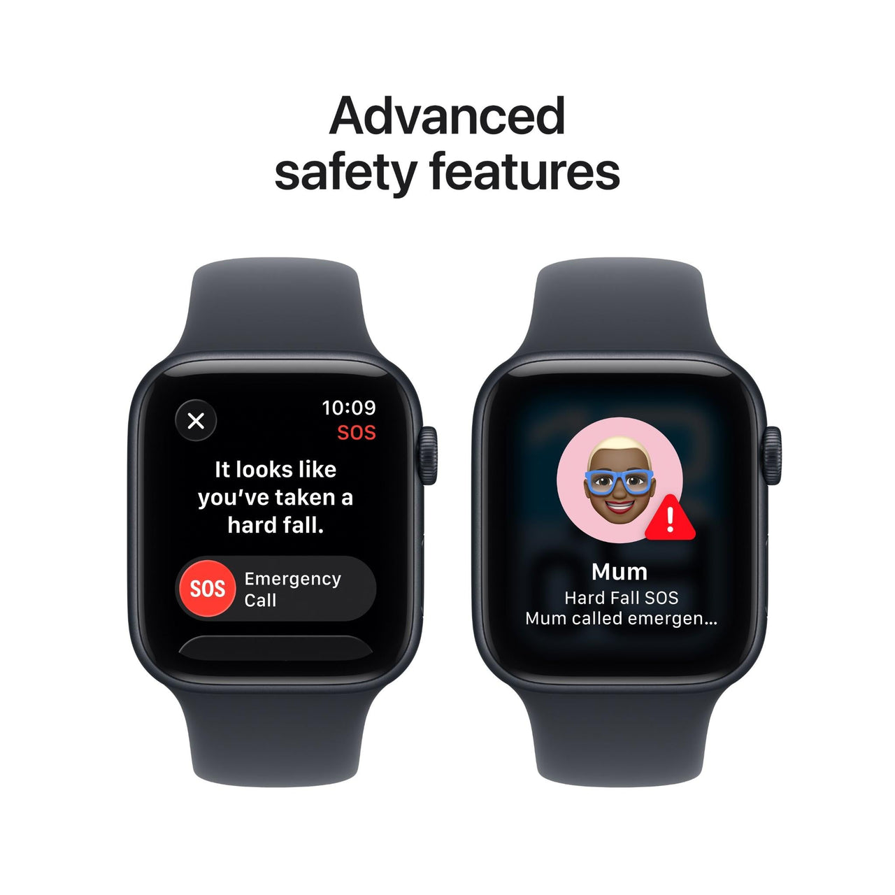 Refurbished  Apple Watch SE 2nd Gen 44mm - Black (Like New)