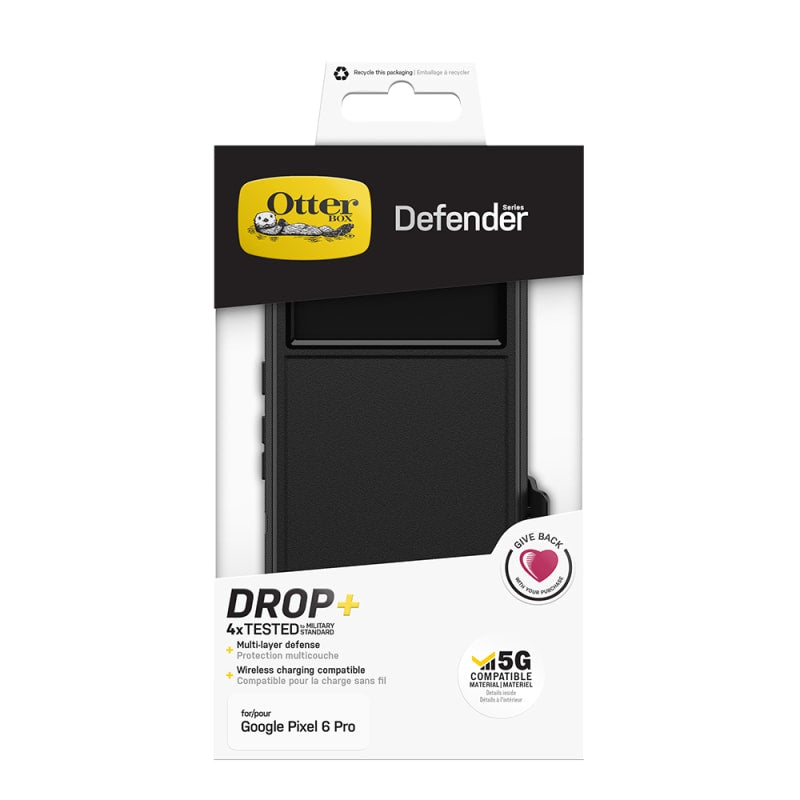 Otterbox Defender Case For Google Pixel 6 Pro - Black