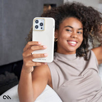 Thumbnail for Case-Mate Silicone MagSafe Case For iPhone 15 Pro Max - Beige