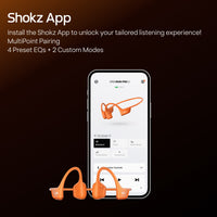 Thumbnail for Shokz OpenRun Pro2 Mini Conduction Sports Headphones - Orange