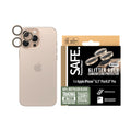 PanzerGlass SAFE Camera Lens Protector for Apple iPhone 16 Pro/Pro Max- Glitter Gold