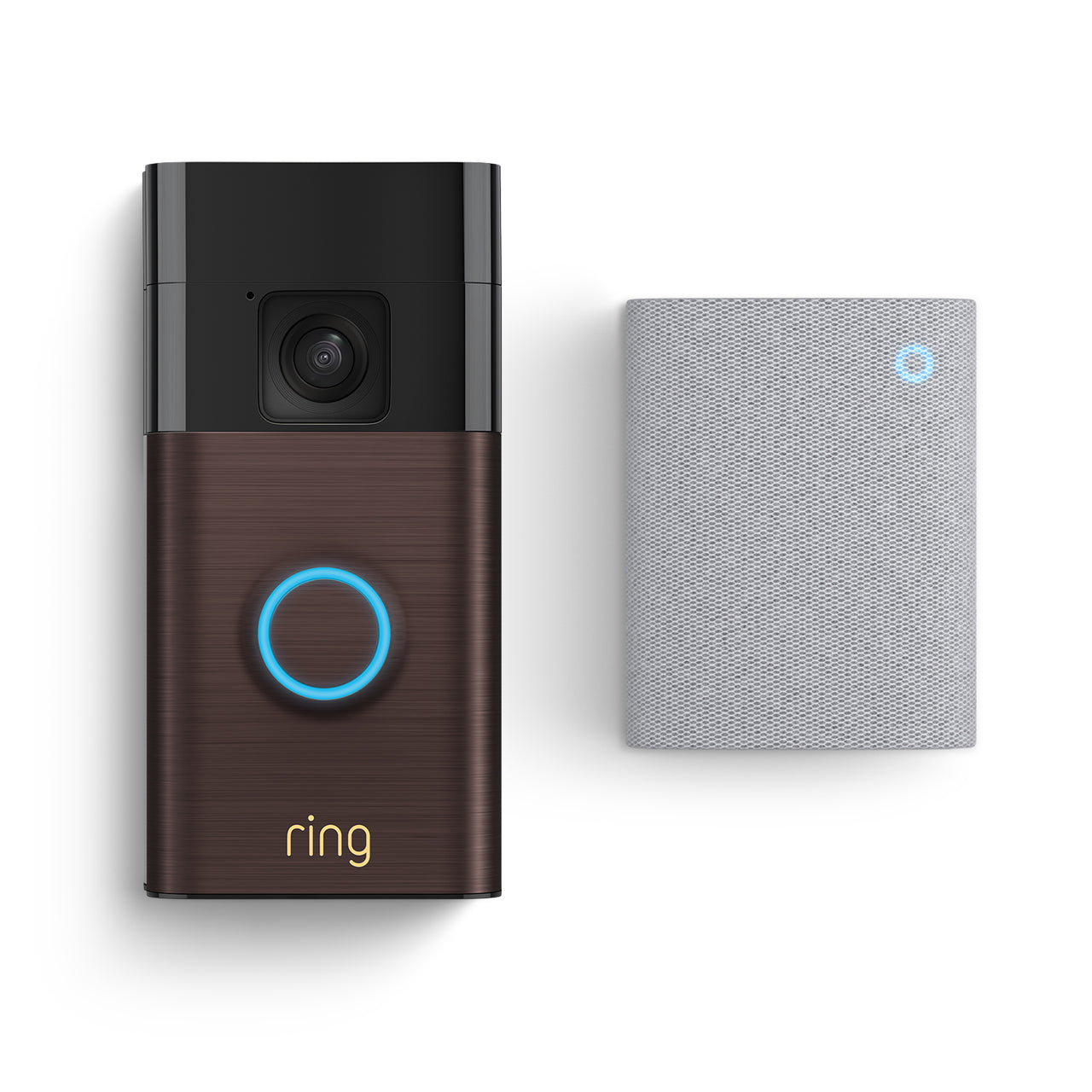 Ring Battery Video Doorbell + Chime - Venetian Bronze