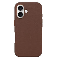 Thumbnail for OtterBox Symmetry MagSafe Cactus Leather Case for iPhone 16 Plus - Brown