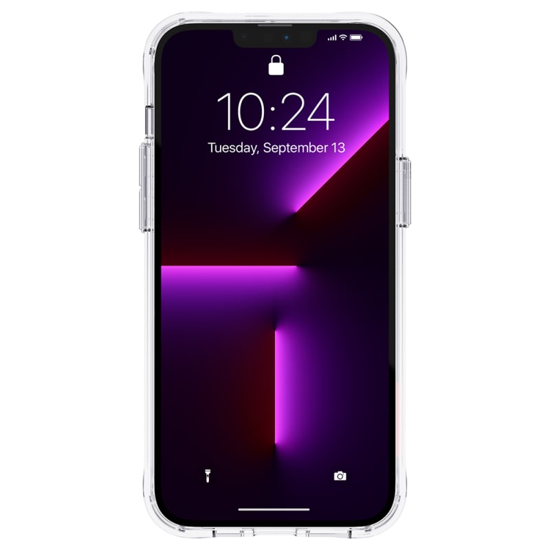 Case-Mate Karat Onyx Case Antimicrobial for iPhone 13 Pro Max (6.7) - Black/White