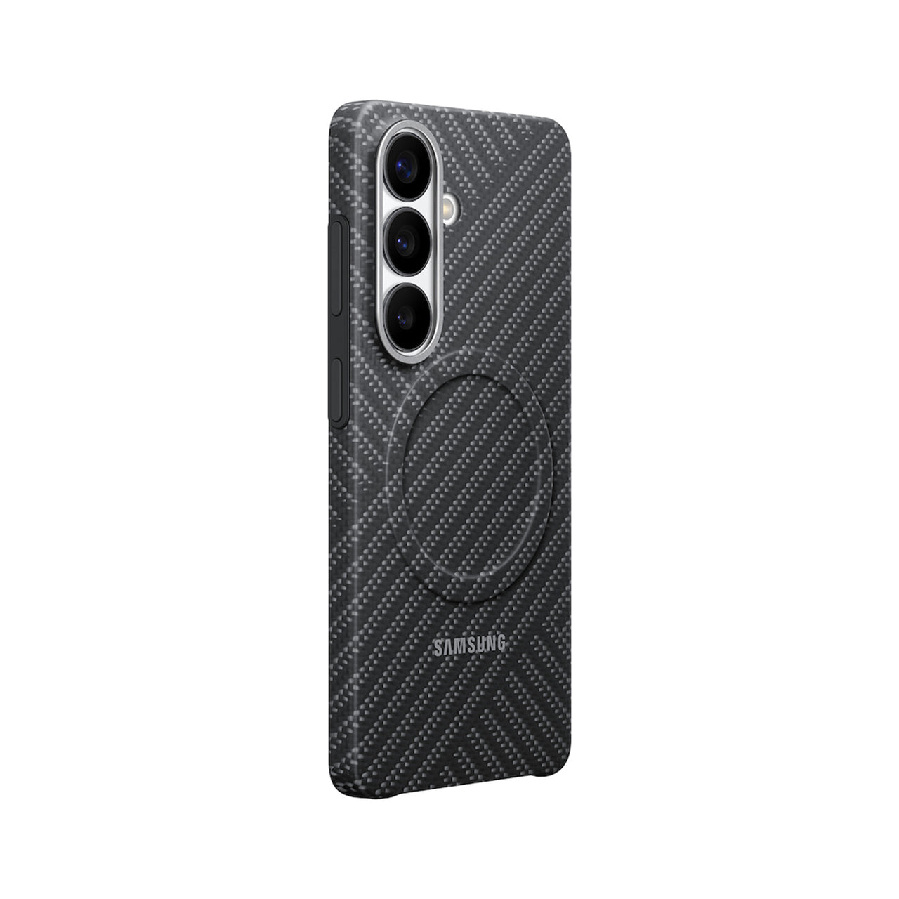 Samsung Galaxy S26 Carbon Magnet Case - Dark Grey