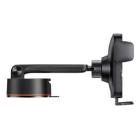 Thumbnail for Baseus Wisdom Induction Charger Car Phone Holder On The Dashboard  - Black