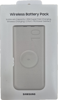 Thumbnail for Samsung 25W Wireless Super FAST charging 2 x USB-C Port PD 10000mAh Slim Power Bank Battery Pack - B