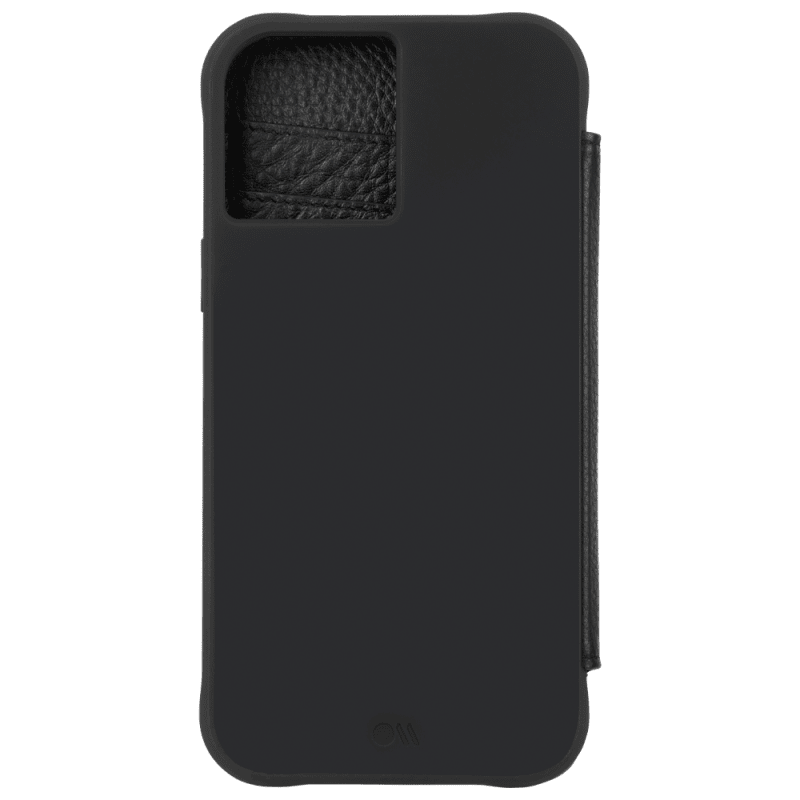 Case-Mate Wallet Folio Case for iPhone 12/12 Pro 6.1" - Black