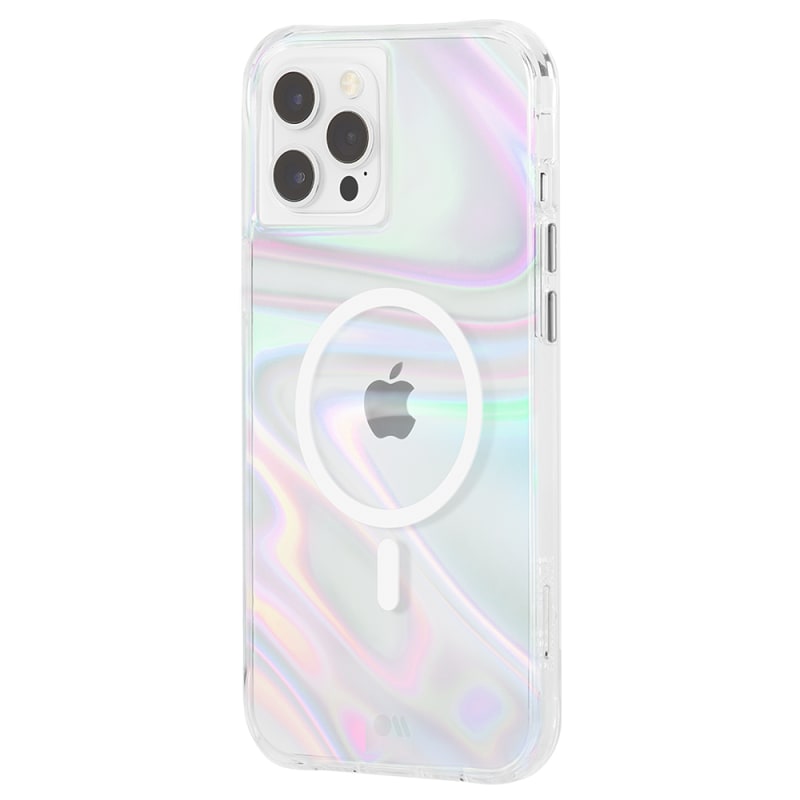 Case-Mate Soap Bubble Magsafe Case-For iPhone 12/12 Pro 6.1 - Iridescent