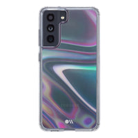 Thumbnail for Case-Mate Soap Bubble Case Antimicrobial For Samsung Galaxy S21 FE 5G - Multi