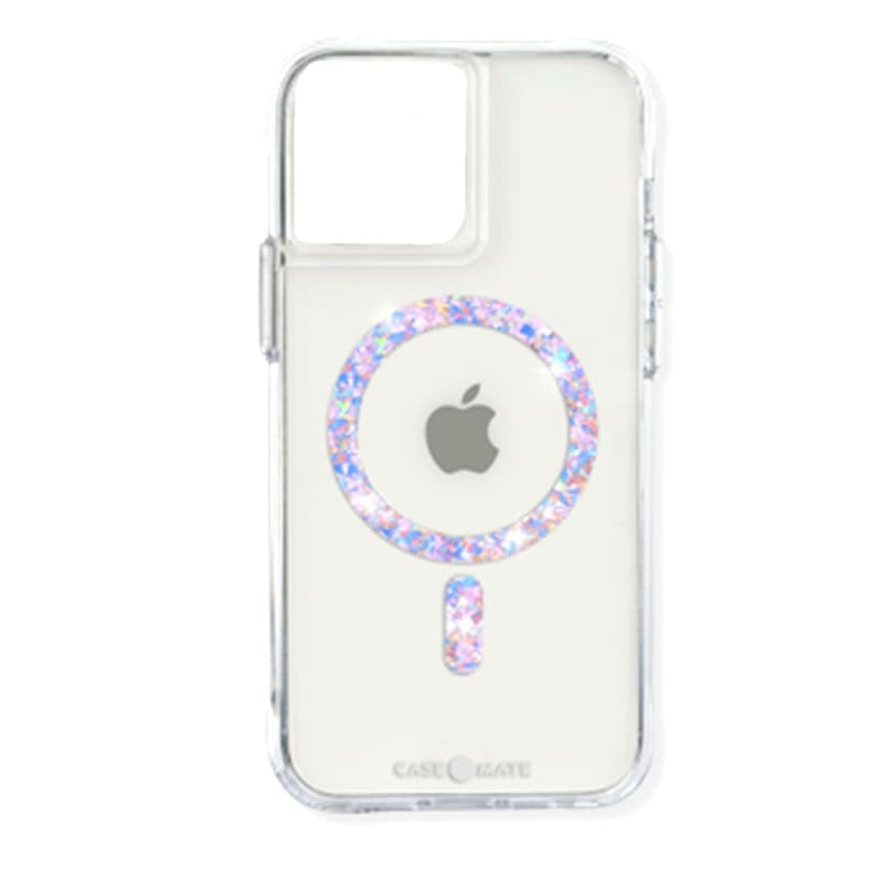Case-Mate Twinkle Clear Case MagSafe-For iPhone 14 Max - Clear/Diamond