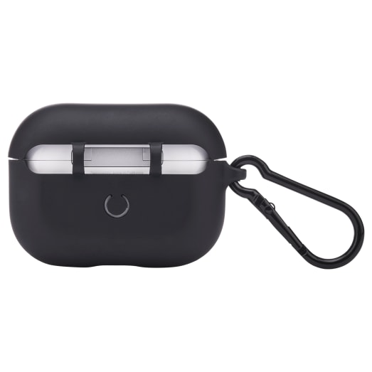 Case-Mate Tough Case with Carabiner Clip for AirPods Pro/Pro (2nd Gen) - Black
