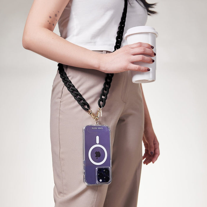 Case-Mate Phone Crossbody Chain Universal - Black