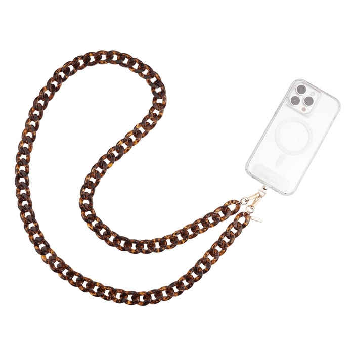 Case-Mate Phone Crossbody Chain Universal - Tortoiseshell