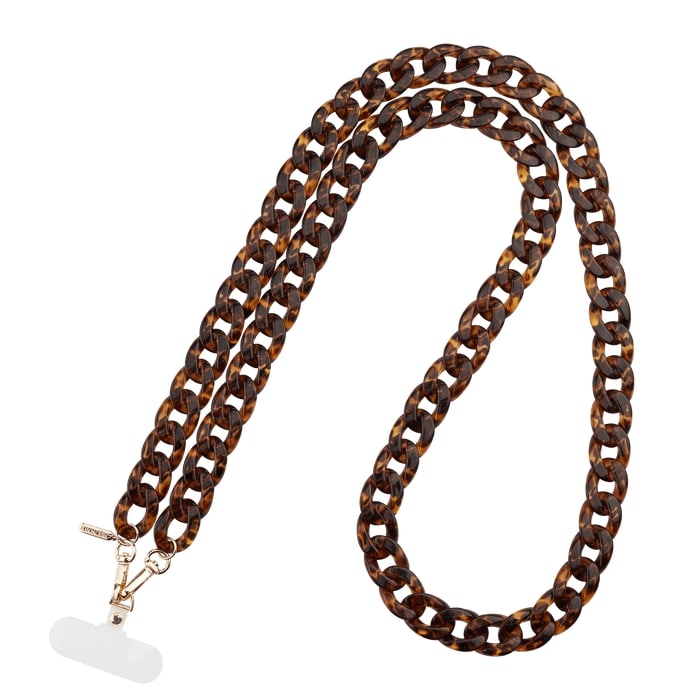 Case-Mate Phone Crossbody Chain Universal - Tortoiseshell