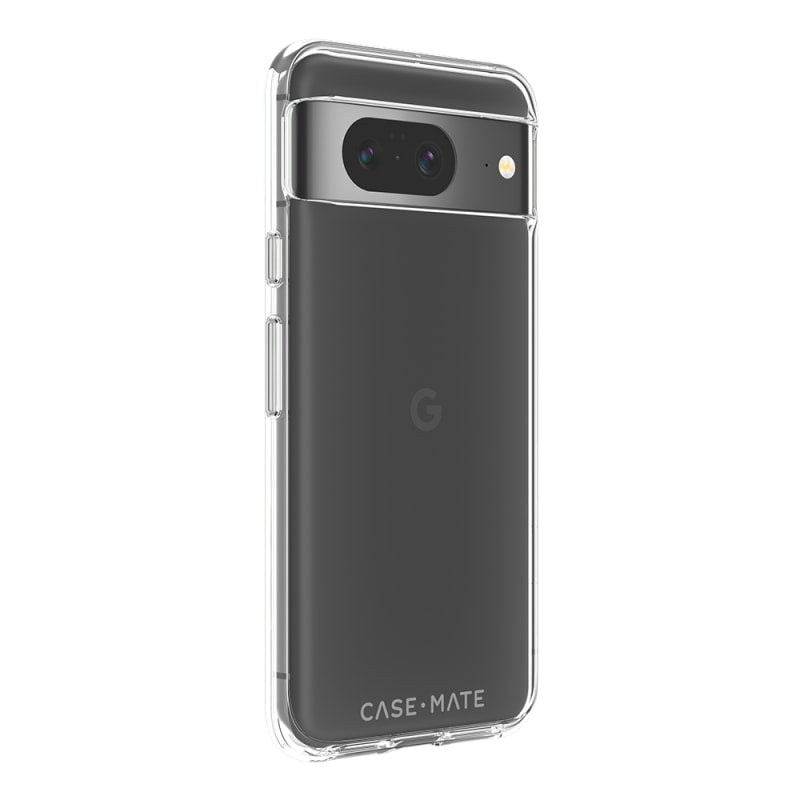 Case-Mate Naked Tough Antimicrobial Case for Google Pixel 8 - Clear