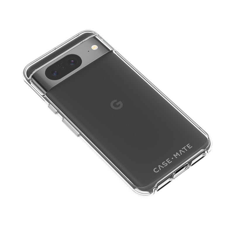 Case-Mate Naked Tough Antimicrobial Case for Google Pixel 8 - Clear