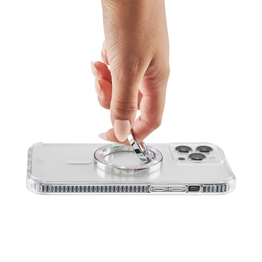 Case-Mate Magnetic Ring Stand Works with MagSafe - Mother of Pearl