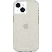 Thumbnail for Case-Mate Sheer Crystal Case For iPhone 15 / iPhone 14 / iPhone 13 - Gold