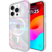 Thumbnail for Case-Mate Soap Bubble Magsafe Case for Apple iPhone 15 Pro - Iridescent