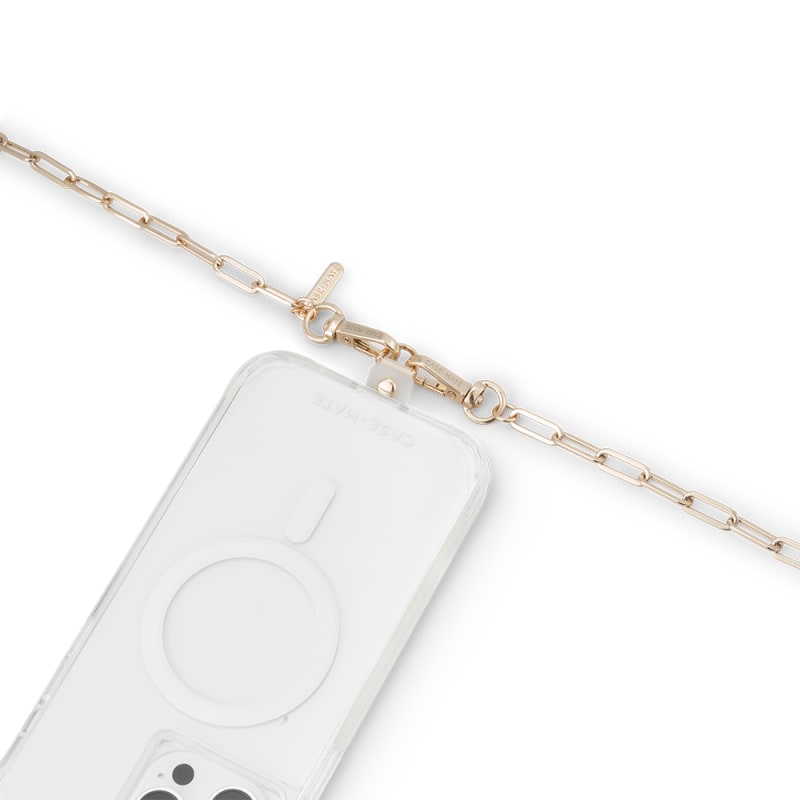 Case-Mate Phone Crossbody Gold Chain - Gold