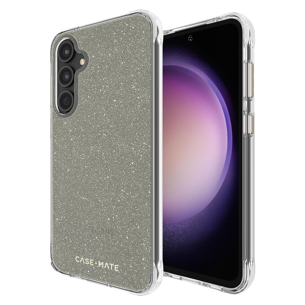 Case-Mate Sheer Crystal Case for New Samsung FE 5G - Gold