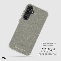 Thumbnail for Case-Mate Sheer Crystal Case for New Samsung FE 5G 2023 - Gold