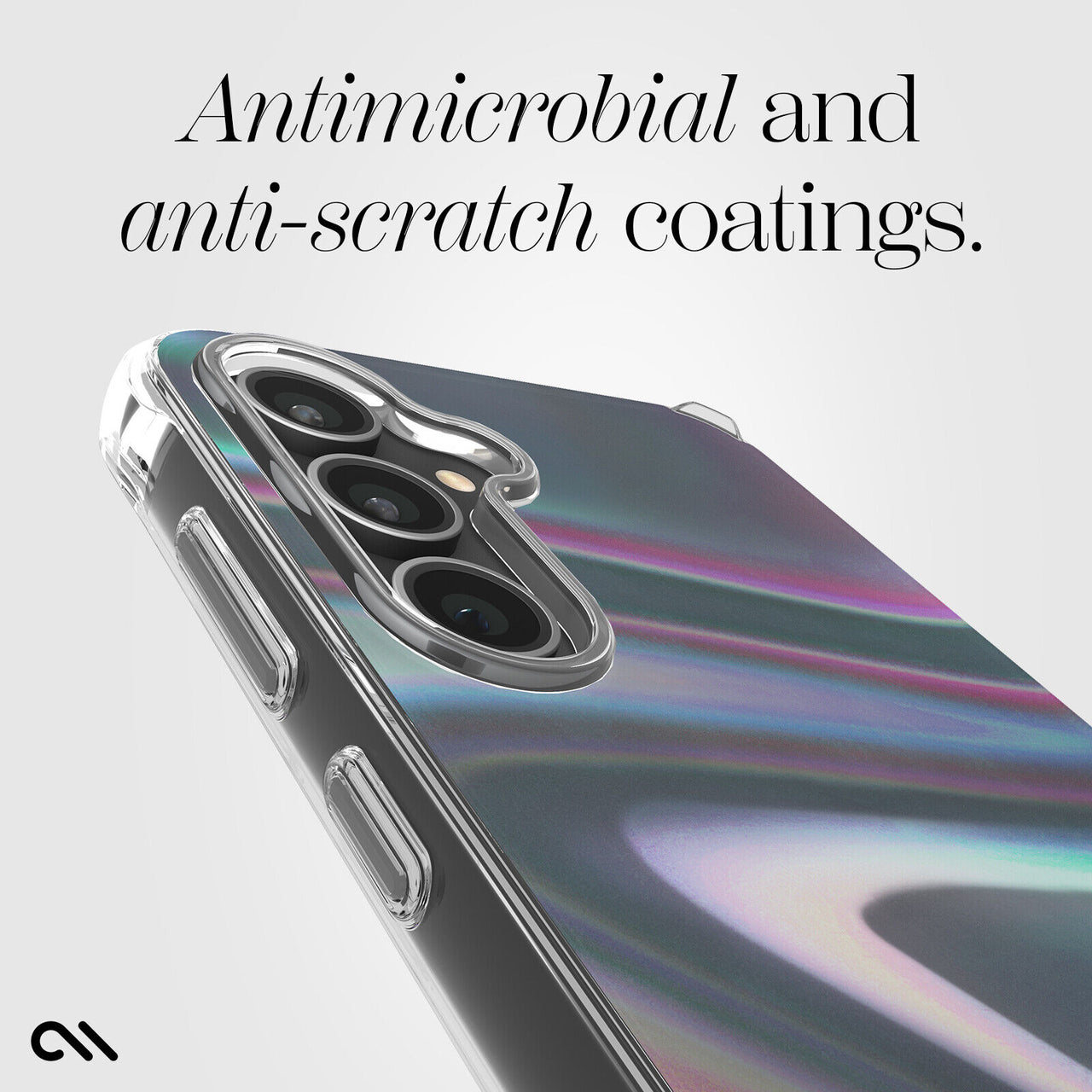 Case-Mate Soap Bubble Case for New Samsung FE 5G 2023 - Iridescent