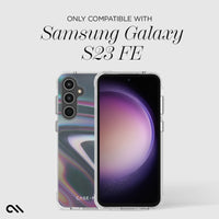 Thumbnail for Case-Mate Soap Bubble Case for New Samsung FE 5G 2023 - Iridescent