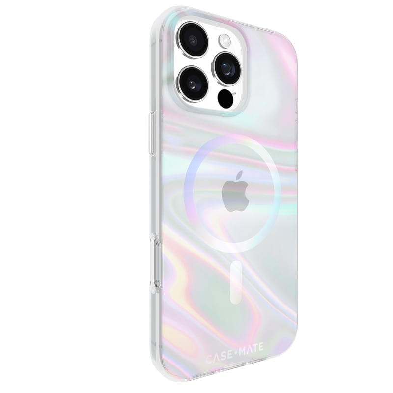 Case-Mate Soap Bubble MagSafe Case for iPhone 16 Pro Max  - Iridescent