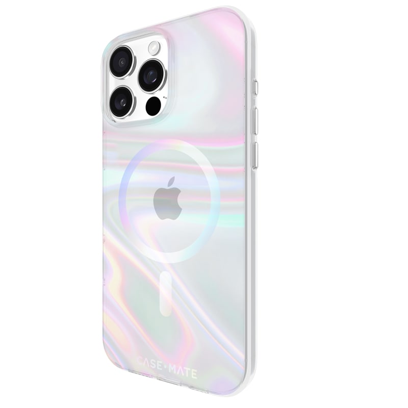 Case-Mate Soap Bubble MagSafe Case for iPhone 16 Pro Max  - Iridescent
